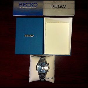 Original Seiko Chronograph Watch (100m)